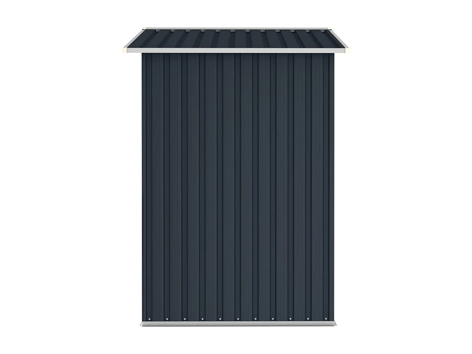 Iisakki  Abri de jardin Anthracite 205x129x183 cm Acier galvanisé