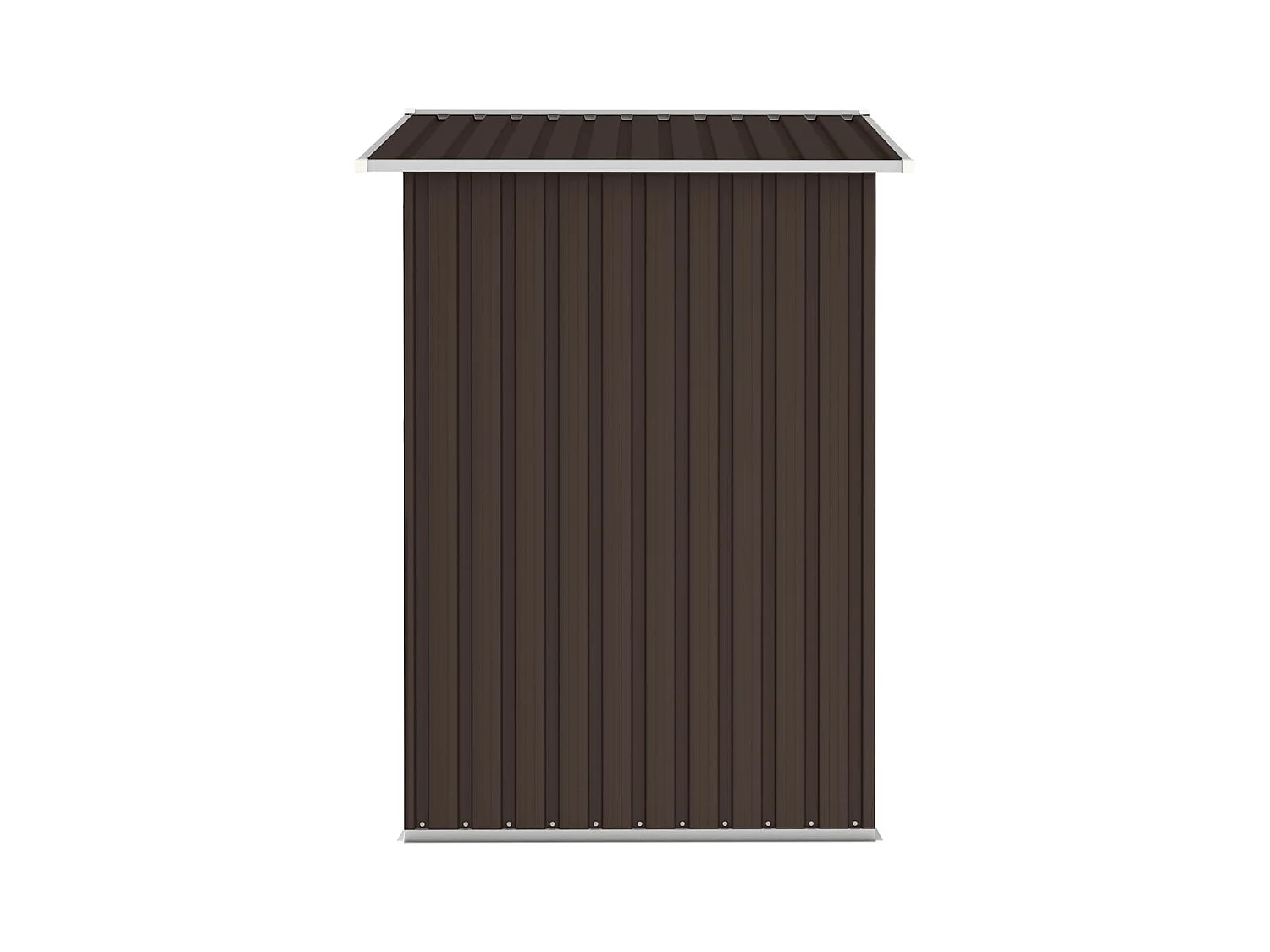 Iisakki  Abri de jardin Marron 205x129x183 cm Acier galvanisé