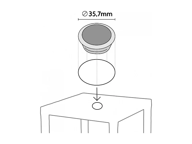 TAVOLO GIARDINO BAR DESIGN 90X90