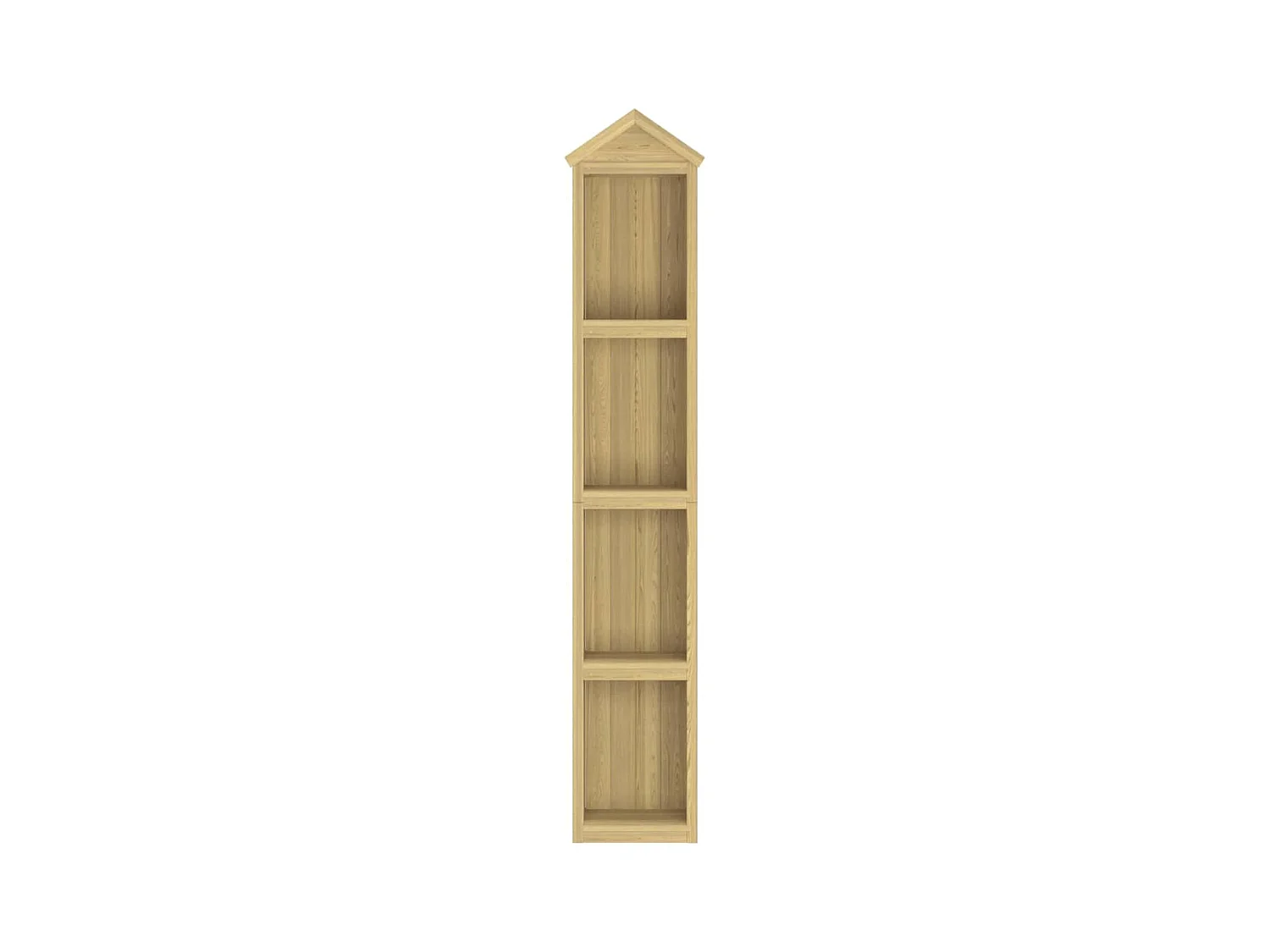 Timothée-Philippe  Abri à outils de jardin 40x33x222 cm Bois de pin imprégné