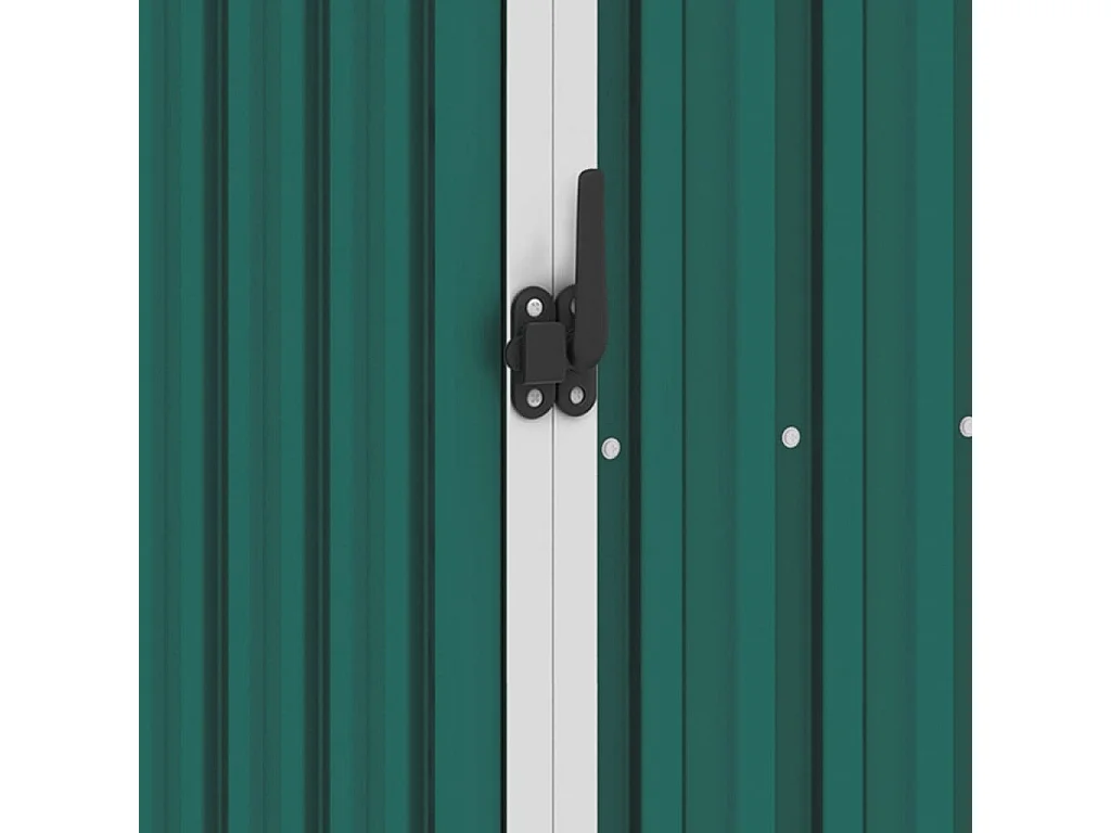 Marie-Dominique  Abri de jardin Vert 87x98x159 cm Acier galvanisé