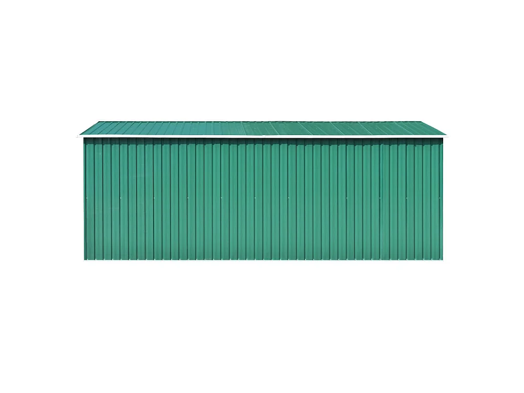 Zulema  Abri de jardin 257x489x181 cm Métal Vert