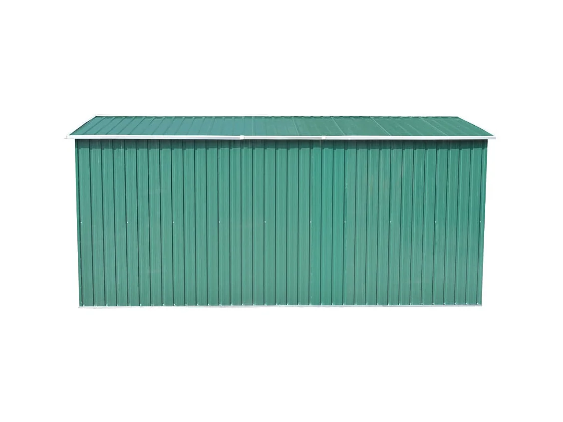 Zulema  Abri de jardin 257x392x181 cm Métal Vert