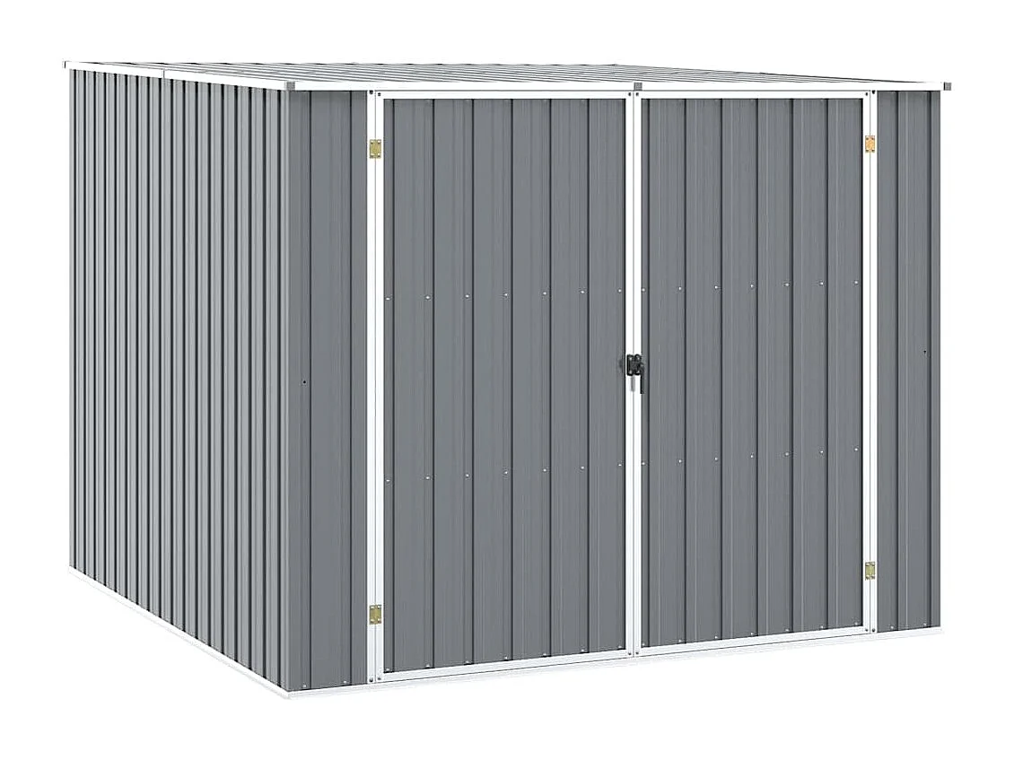 Alum Creek  Abri de jardin Gris 195x198x159 cm Acier galvanisé