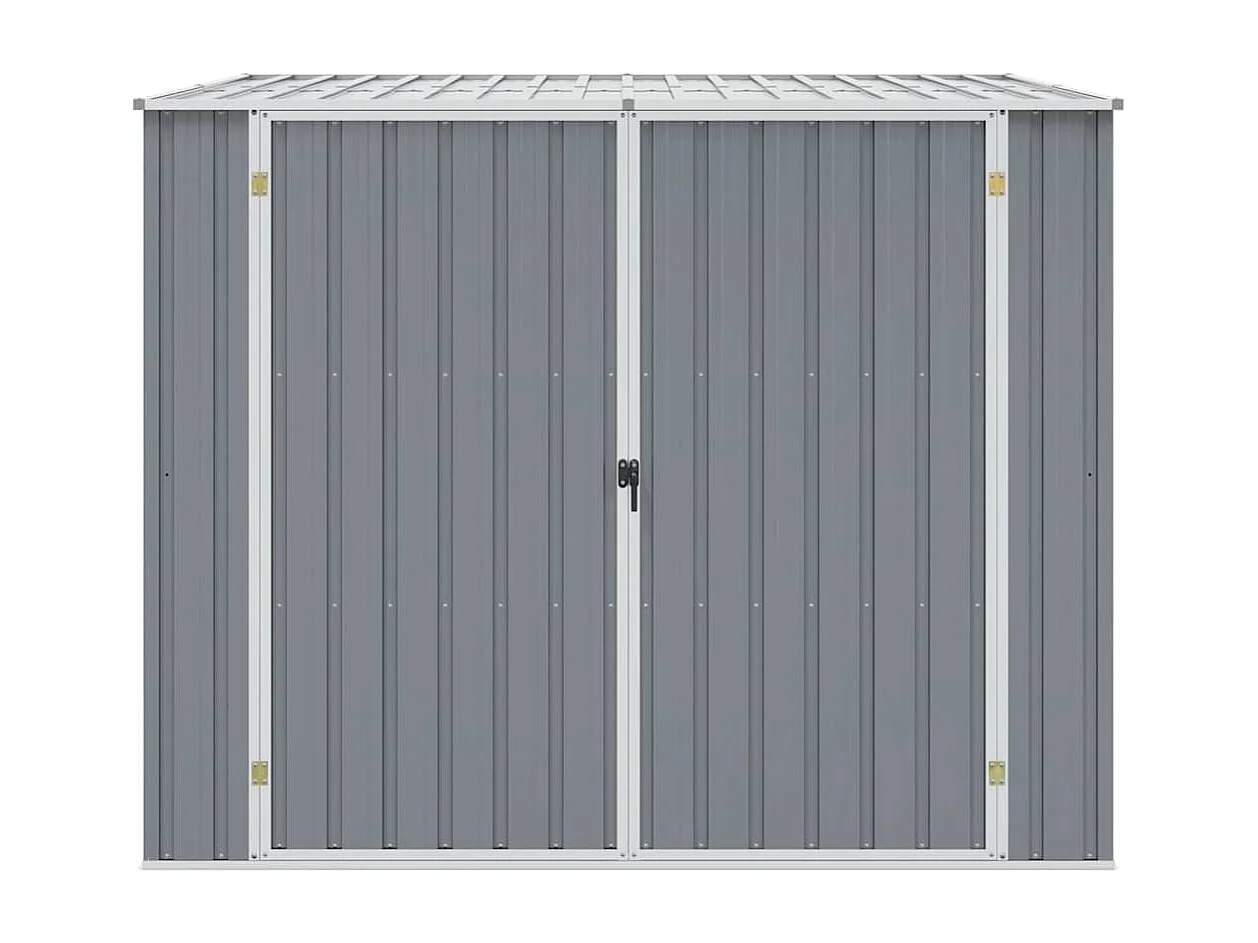 Alum Creek  Abri de jardin Gris 195x198x159 cm Acier galvanisé