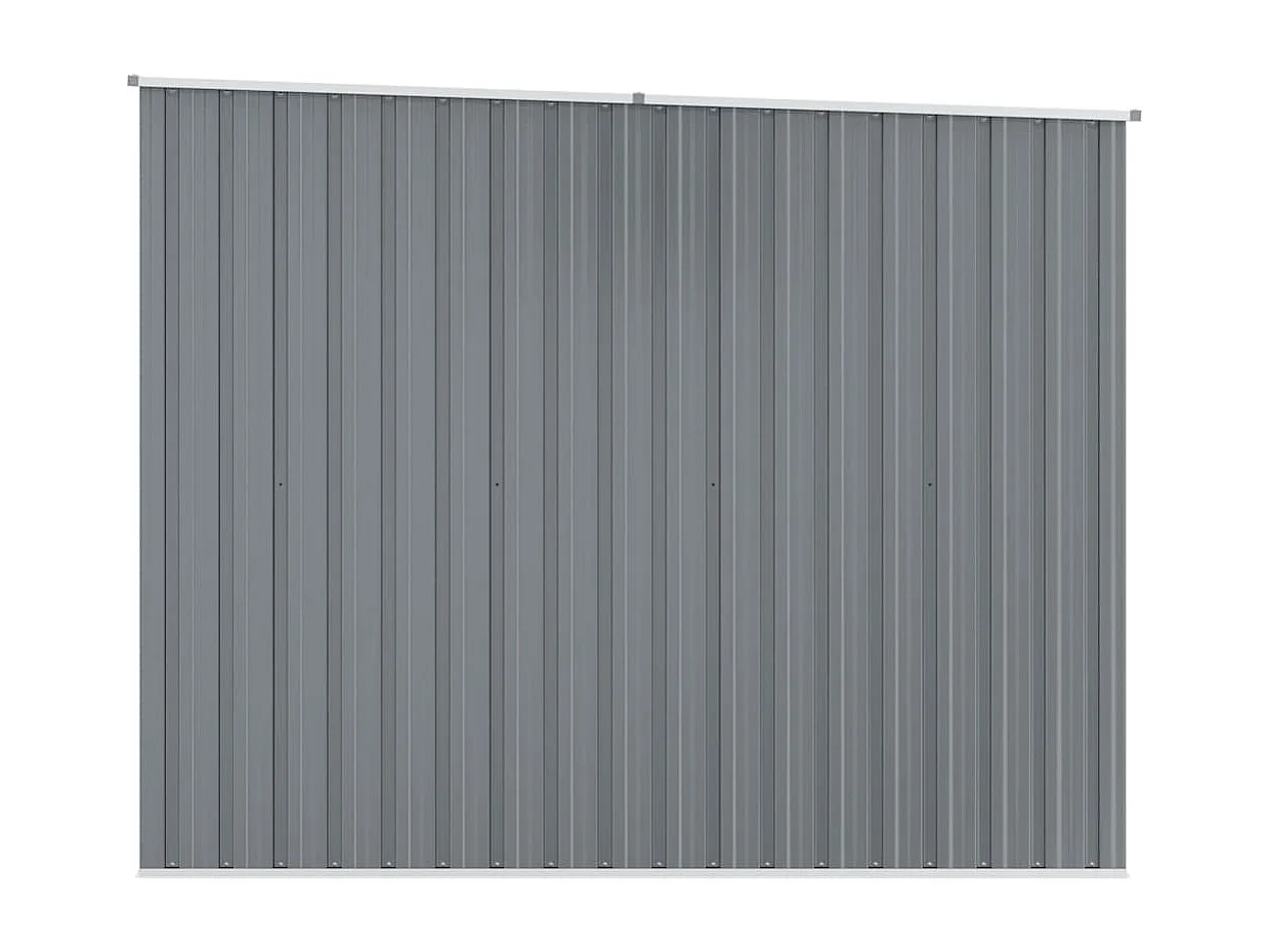 Alum Creek  Abri de jardin Gris 195x198x159 cm Acier galvanisé