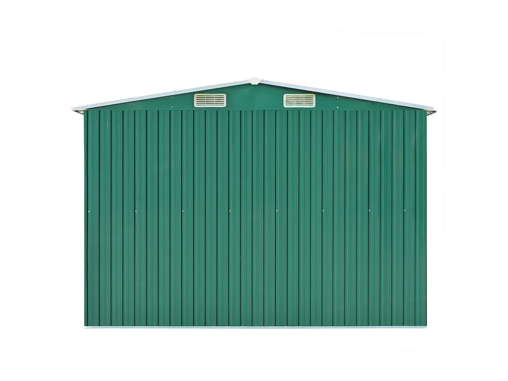 Zulema  Tuinschuur 257x298x178 cm metaal groen