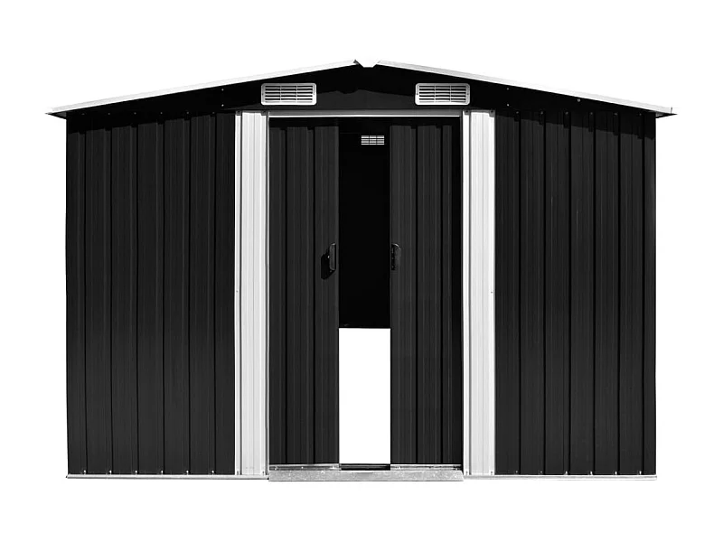 Zulema  Abri de jardin 257x298x178 cm Métal Anthracite