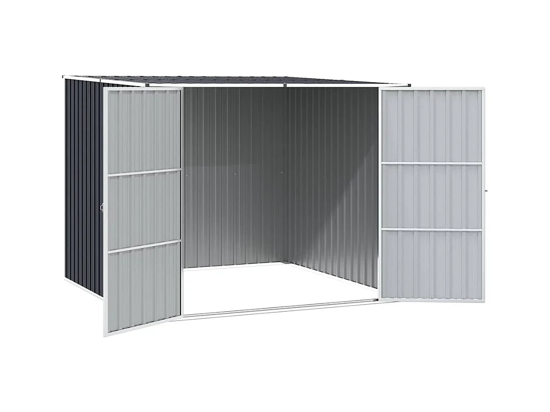 Alum Creek  Abri de jardin Anthracite 195x198x159 cm Acier galvanisé