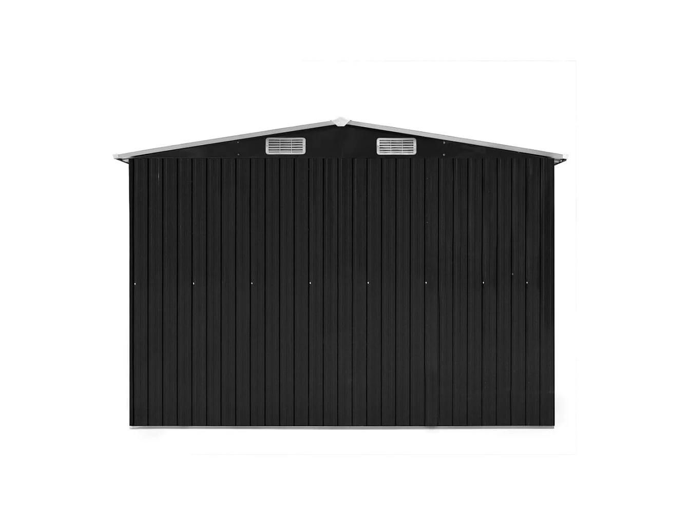 Zulema  Abri de jardin 257x392x181 cm Métal Anthracite