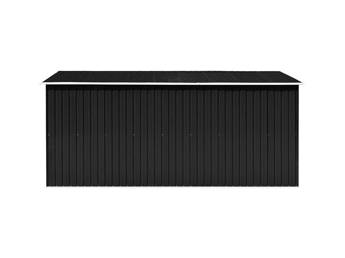 Zulema  Abri de jardin 257x392x181 cm Métal Anthracite