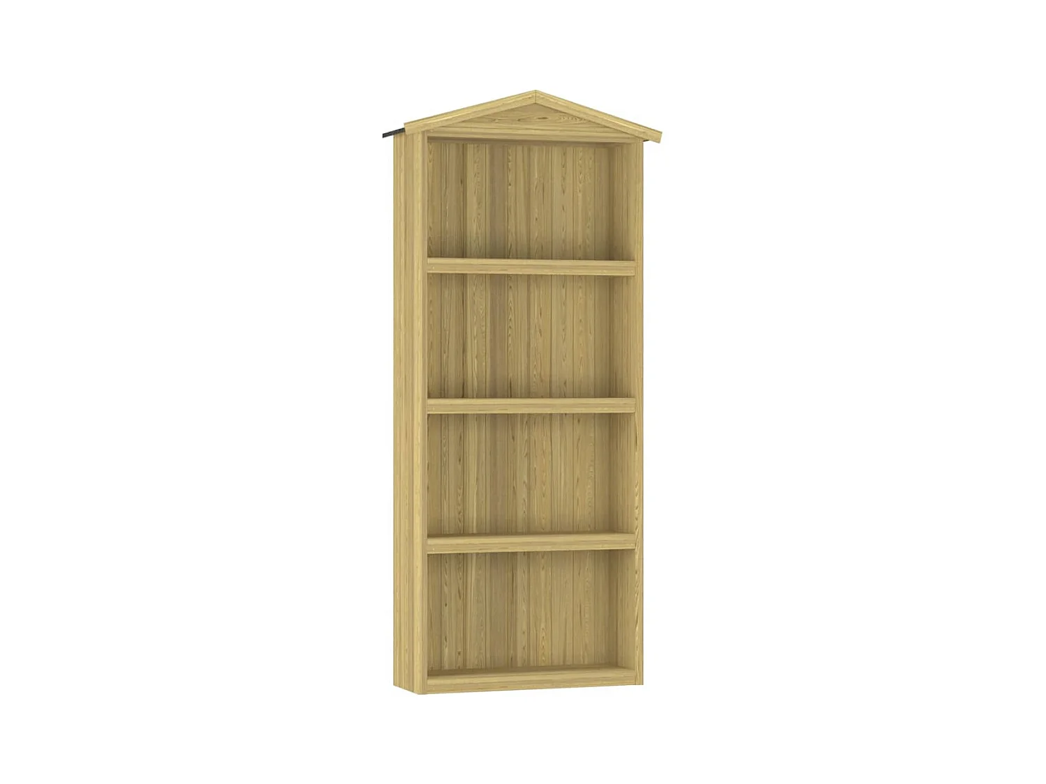 Timothée-Philippe  Abri à outils de jardin 87x33x222 cm Bois de pin imprégné