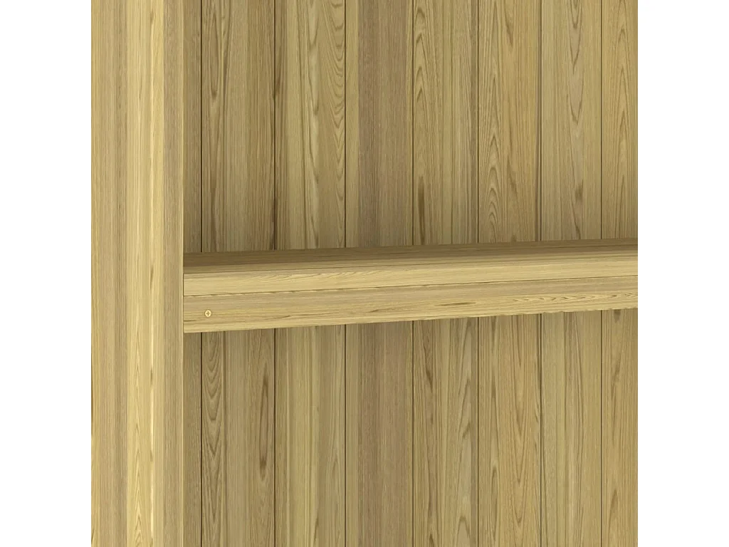 Timothée-Philippe  Abri à outils de jardin 87x33x222 cm Bois de pin imprégné