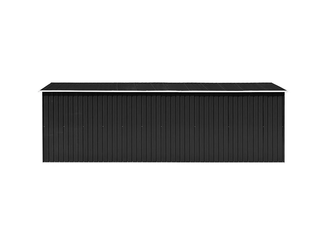 Zulema  Abri de jardin 257x580x181 cm Métal Anthracite