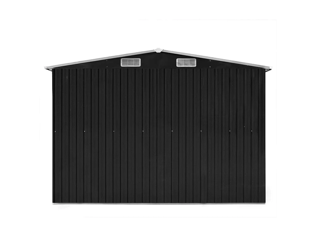Zulema  Abri de jardin 257x580x181 cm Métal Anthracite