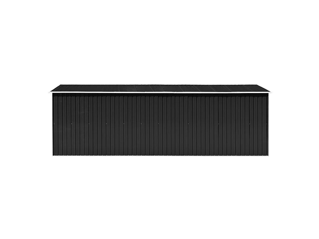 Zulema  Abri de jardin 257x580x181 cm Métal Anthracite