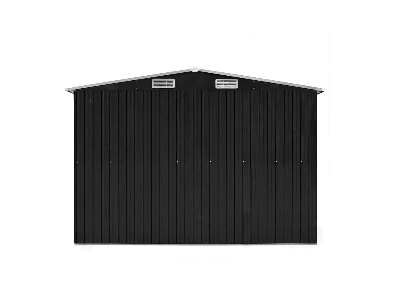 Zulema  Abri de jardin 257x489x181 cm Métal Anthracite