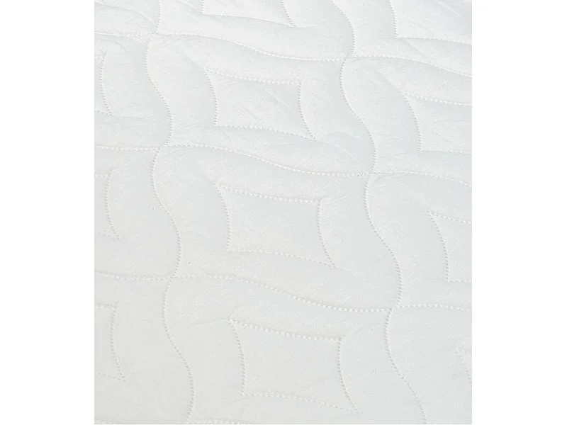 Cubrecolchón acolchado de 90x190-200x26 cm absorbente y transpirable en blanco Zafir