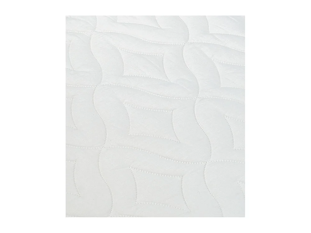 Cubrecolchón acolchado de 135x190-200x26 cm absorbente y transpirable en blanco Zafir