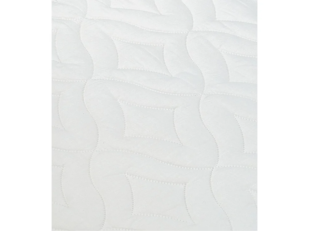 Cubrecolchón acolchado de 135x190-200x26 cm absorbente y transpirable en blanco Zafir