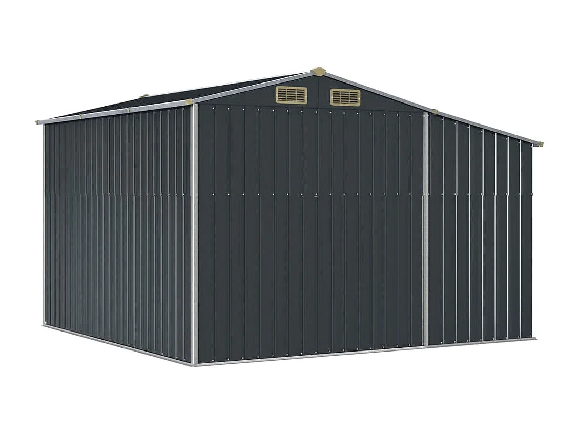 Lakeville  Abri de jardin anthracite 277x279x179 cm acier galvanisé