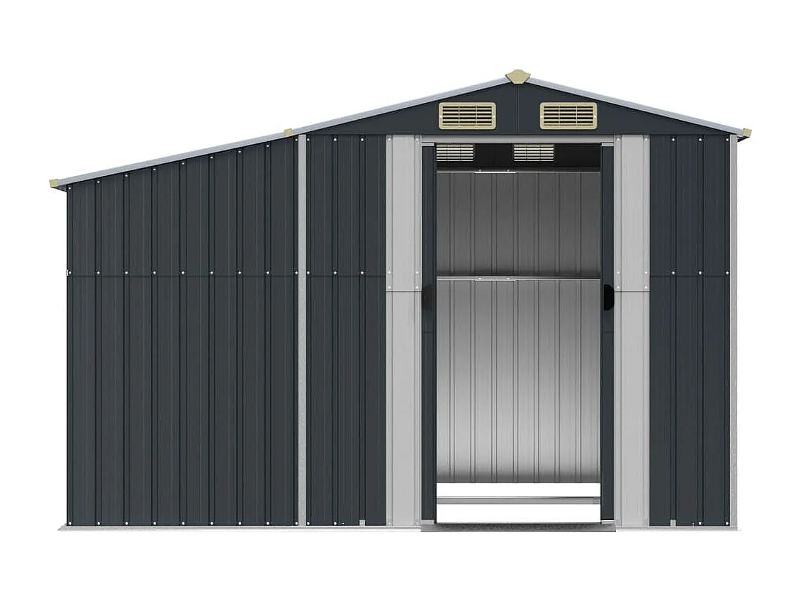 Lakeville  Abri de jardin anthracite 277x192,5x179 cm acier galvanisé
