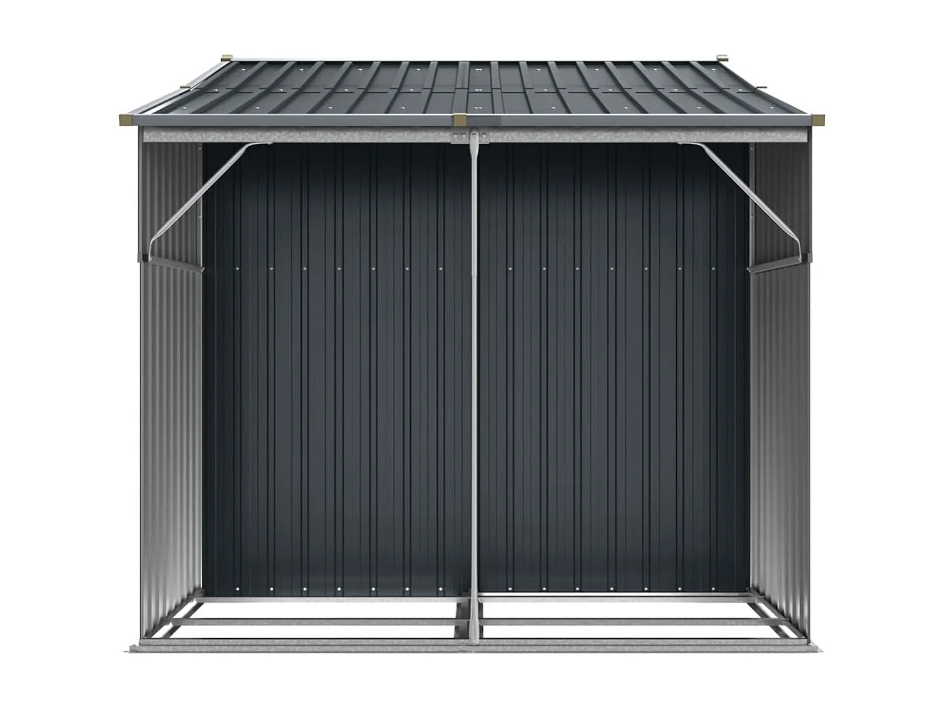 Lakeville  Abri de jardin anthracite 277x192,5x179 cm acier galvanisé