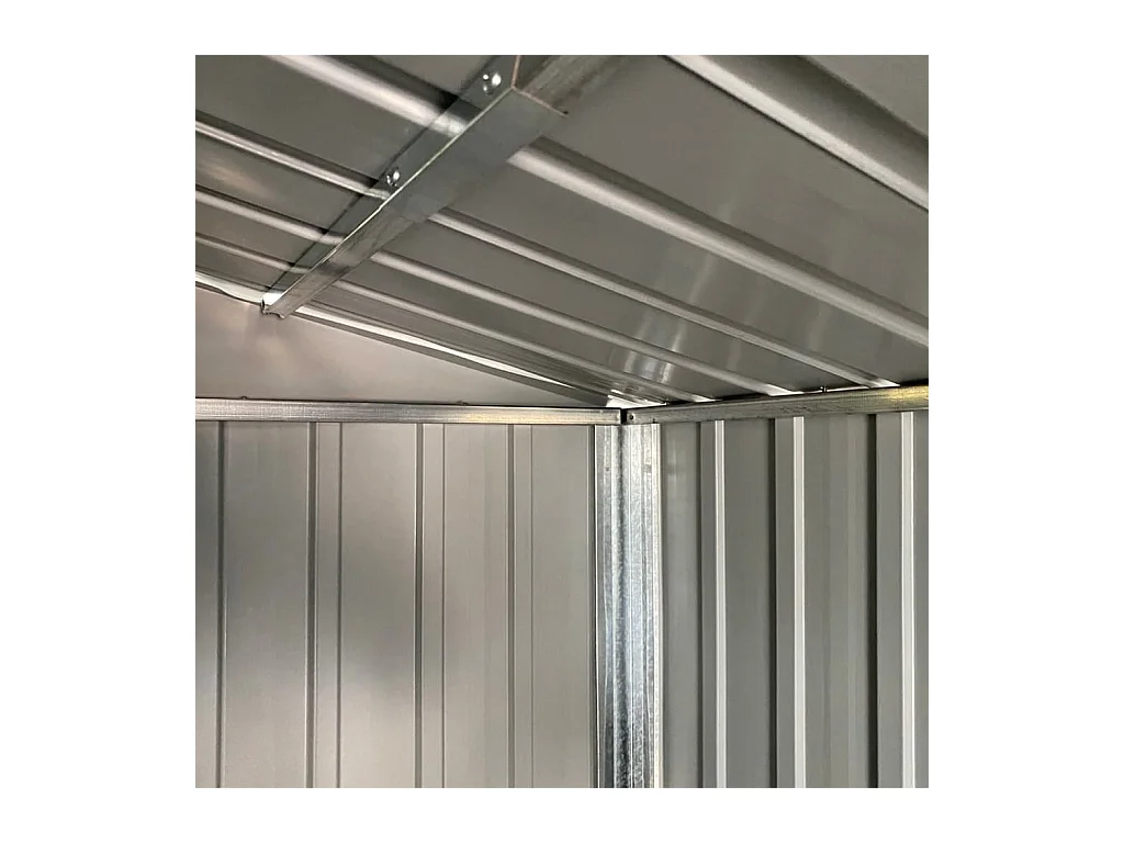 Lakeville  Abri de jardin vert 277x93x179 cm acier galvanisé