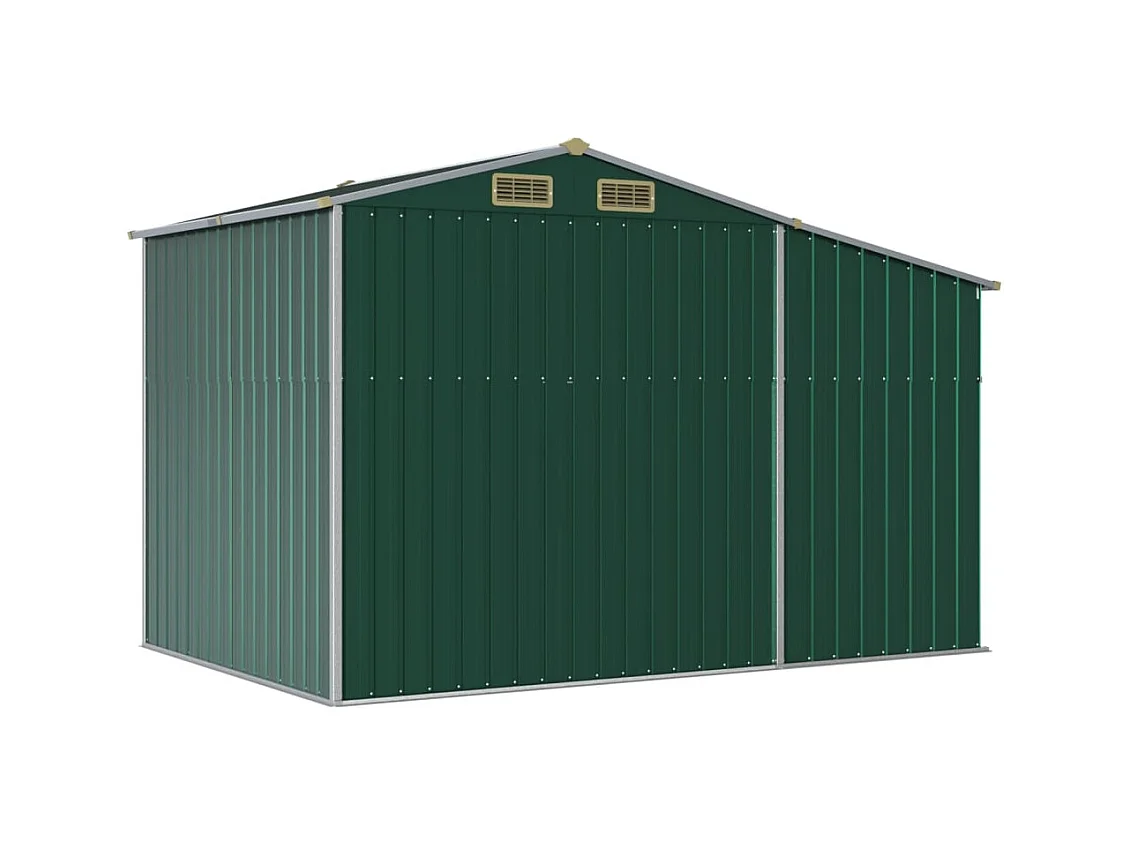 Lakeville  Abri de jardin vert 277x192,5x179 cm acier galvanisé