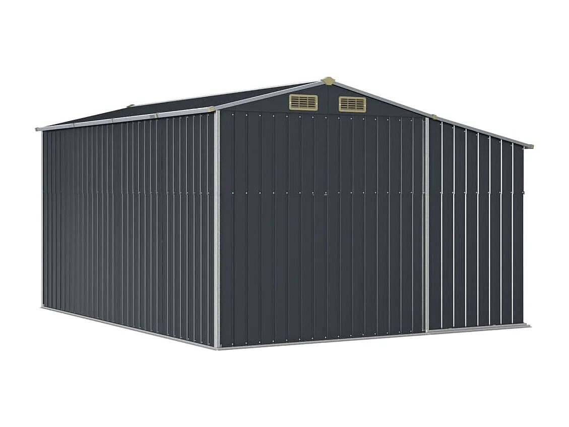 Lakeville  Abri de jardin anthracite 277x365,5x179 cm acier galvanisé