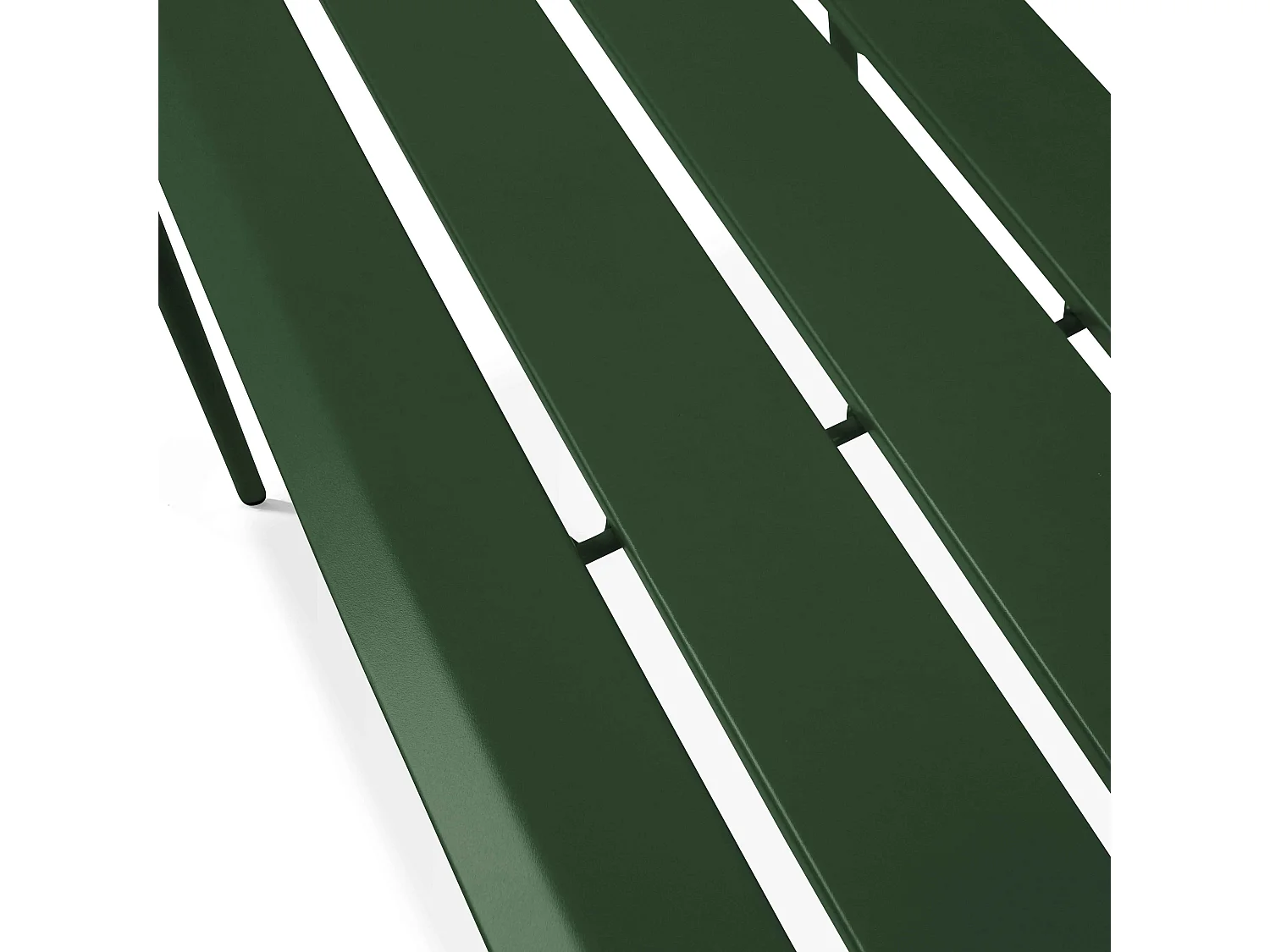 Groente stalen tuinbank