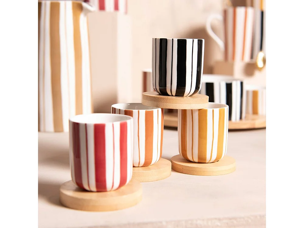 Coffret 4 tasses Singita 10 cl