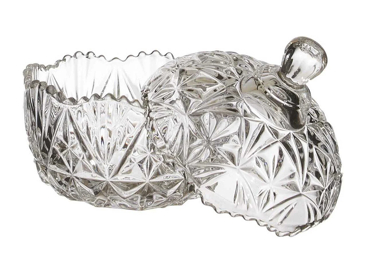 Duo de Bonbonnières sur Plateau en Verre 145cl - ENVIA