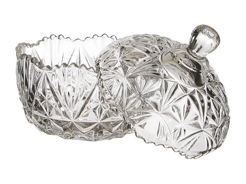 Duo de Bonbonnières sur Plateau en Verre 145cl - ENVIA