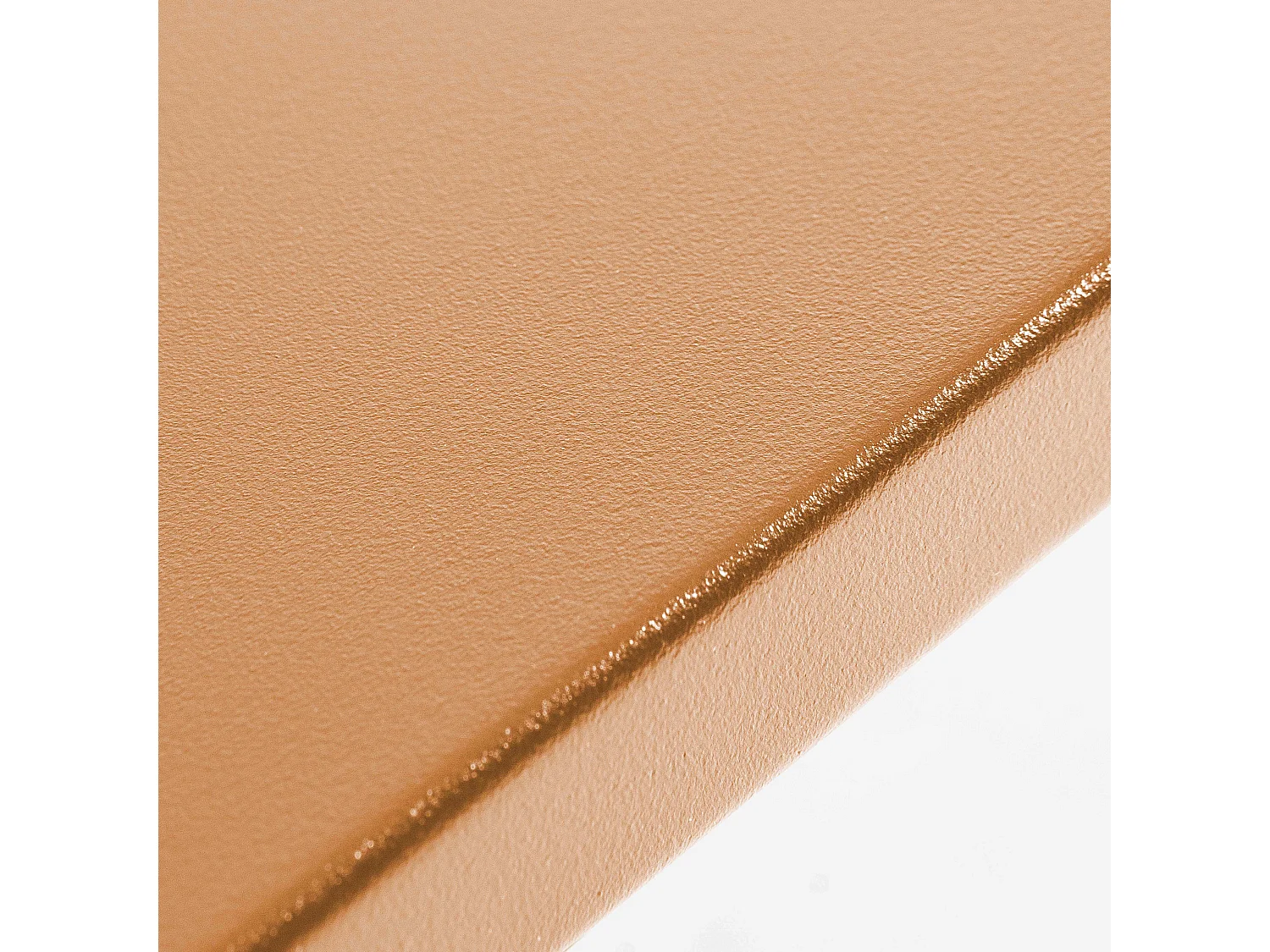 Table de jardin rectangulaire en métal caramel - Palavas