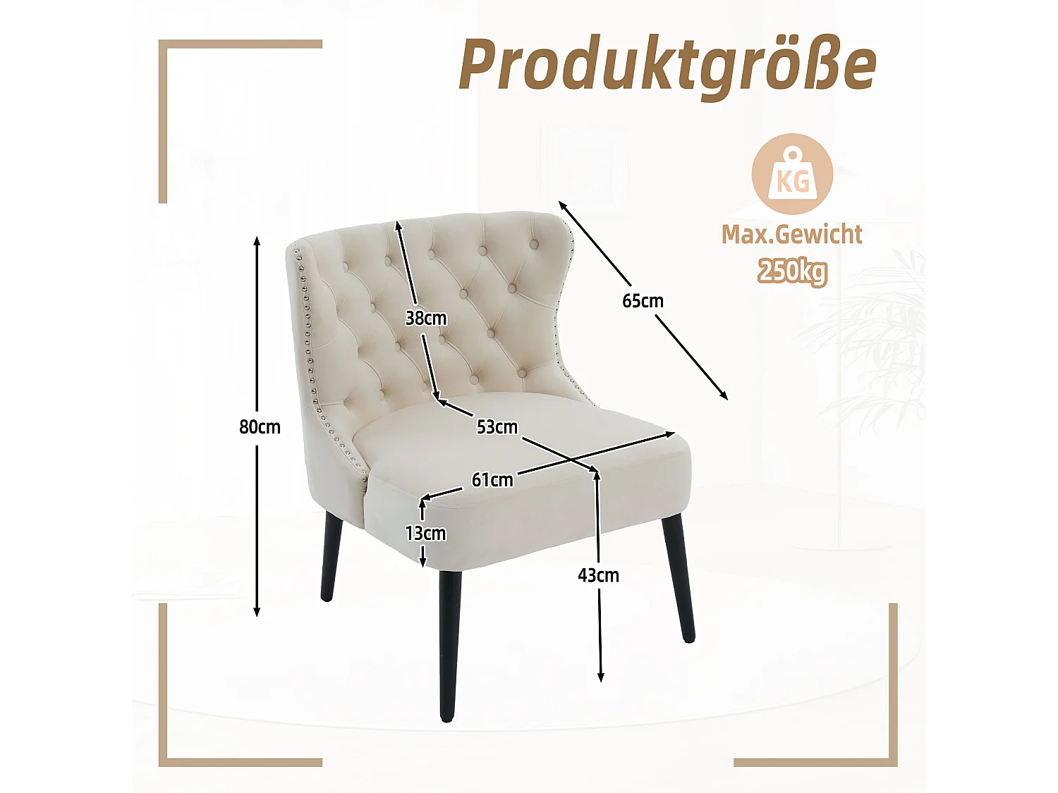 Set van 2 luxe fluwelen stoelen - Comfort en elegantie - Ideaal voor de eetkamer
