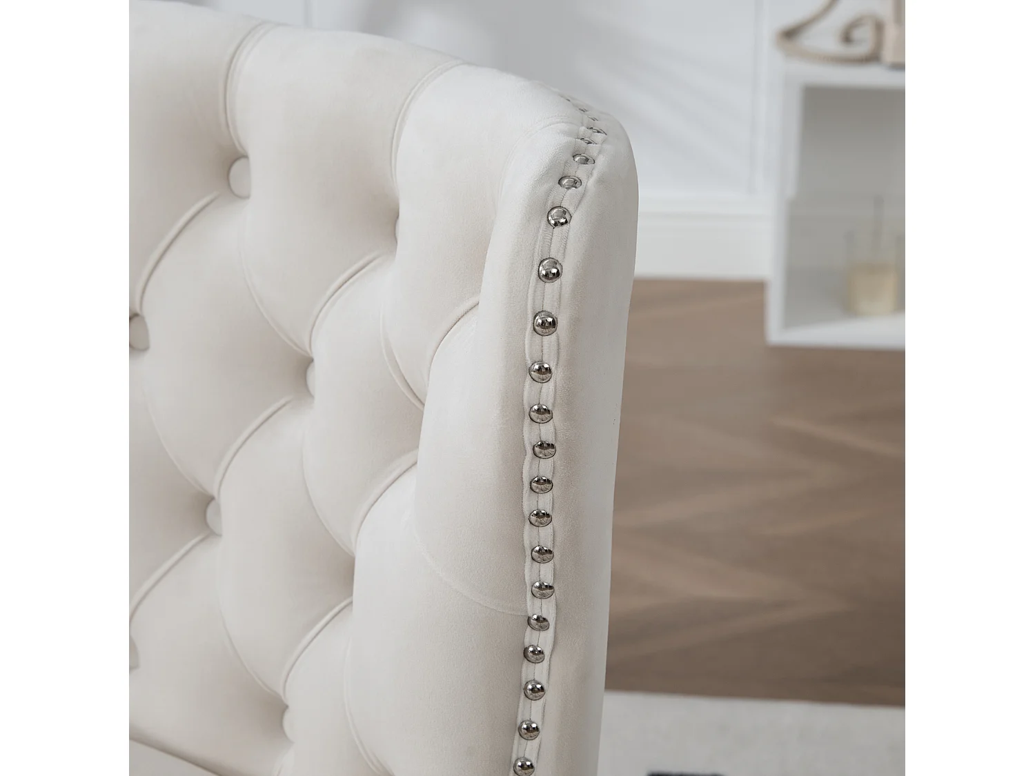 Set van 2 luxe fluwelen stoelen - Comfort en elegantie - Ideaal voor de eetkamer