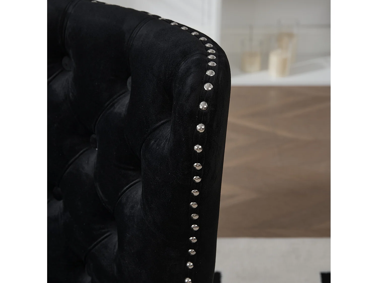 Set van 2 luxe fluwelen stoelen - Comfort en elegantie - Ideaal voor de eetkamer