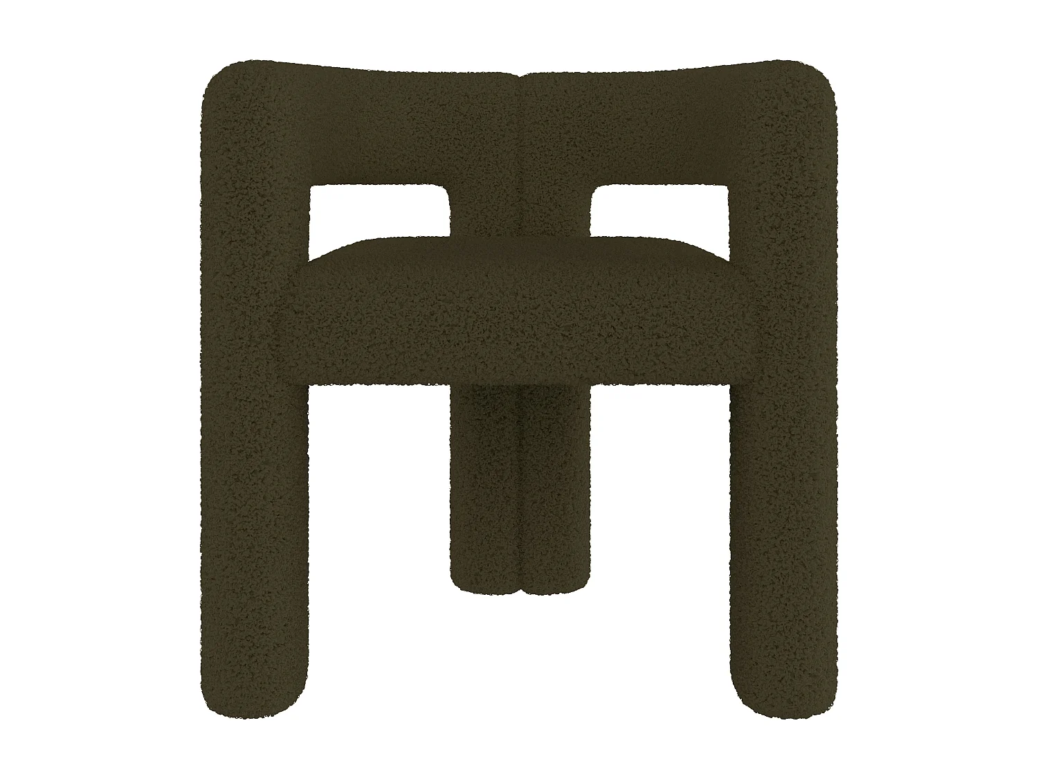 Chaise en velours Teddy vert - style patchwork - idéale pour café, salon ou repas en famille