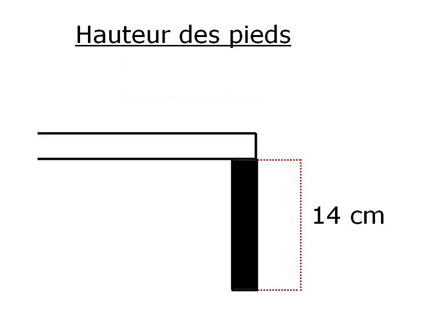 Porta TV 180 cm nero e legno con doghe Lazare