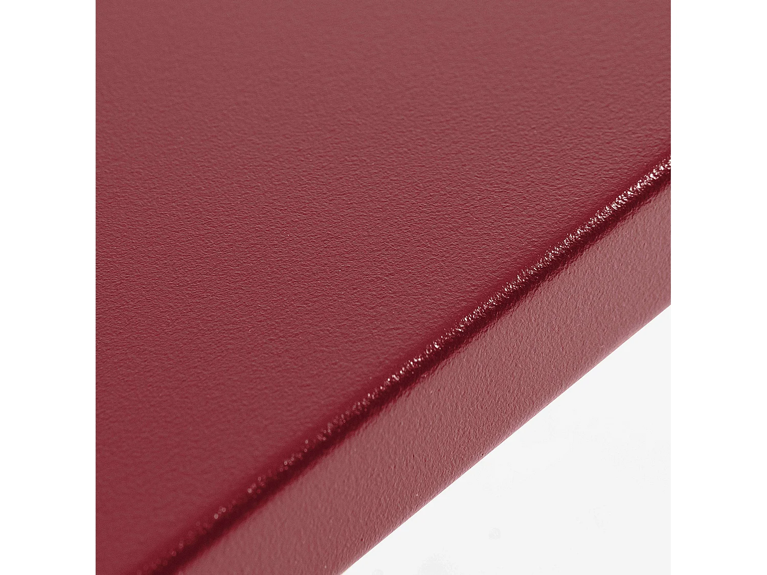 Ensemble table de jardin et 6 chaises en métal pourpre - Palavas