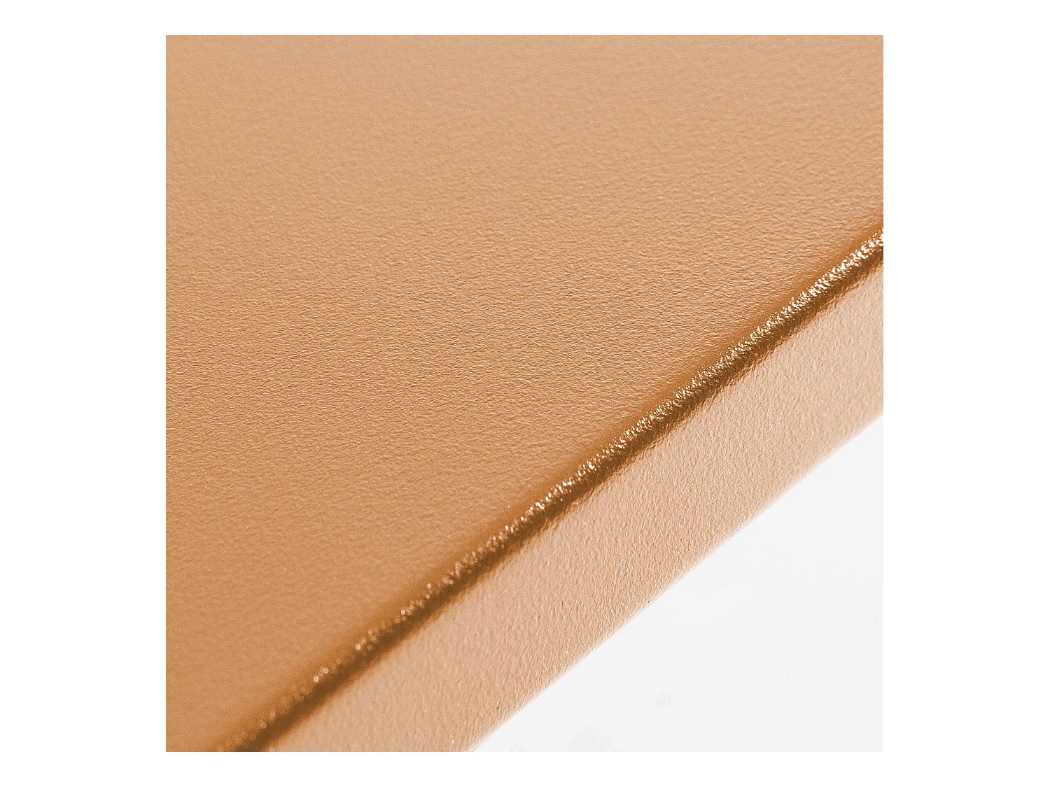 Ensemble table de jardin et 6 chaises en métal Caramel - Palavas