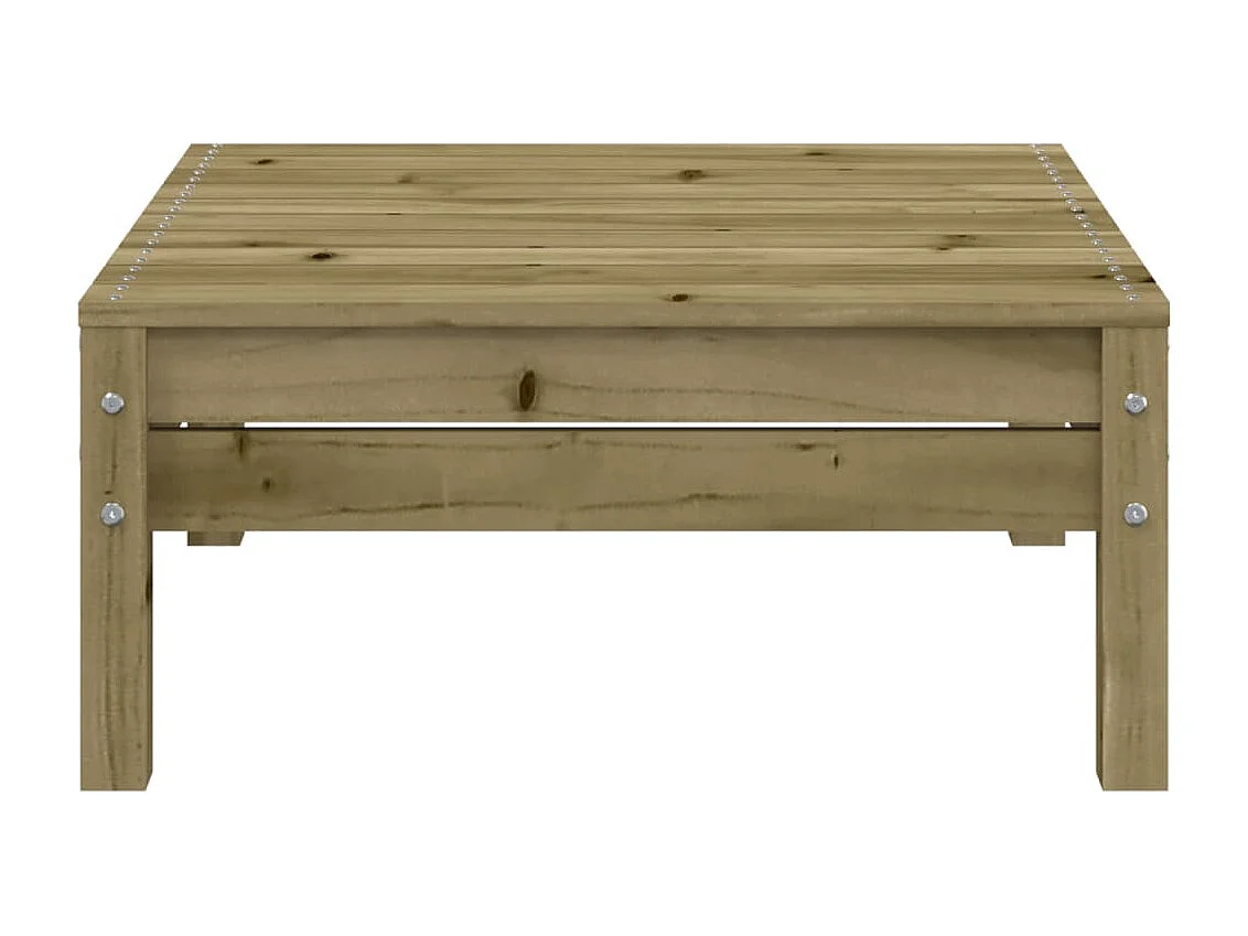 Lenny  Repose-pied de jardin bois de pin imprégné