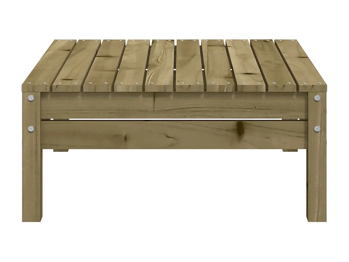 Lenny  Repose-pied de jardin bois de pin imprégné