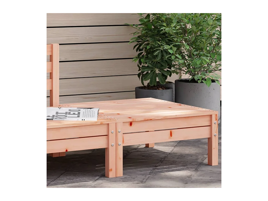 Lenny  Repose-pied de jardin massif de douglas