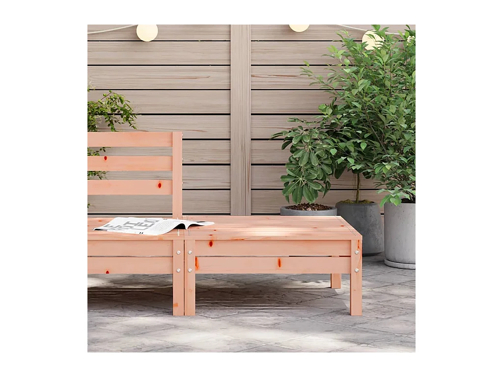 Lenny  Repose-pied de jardin massif de douglas