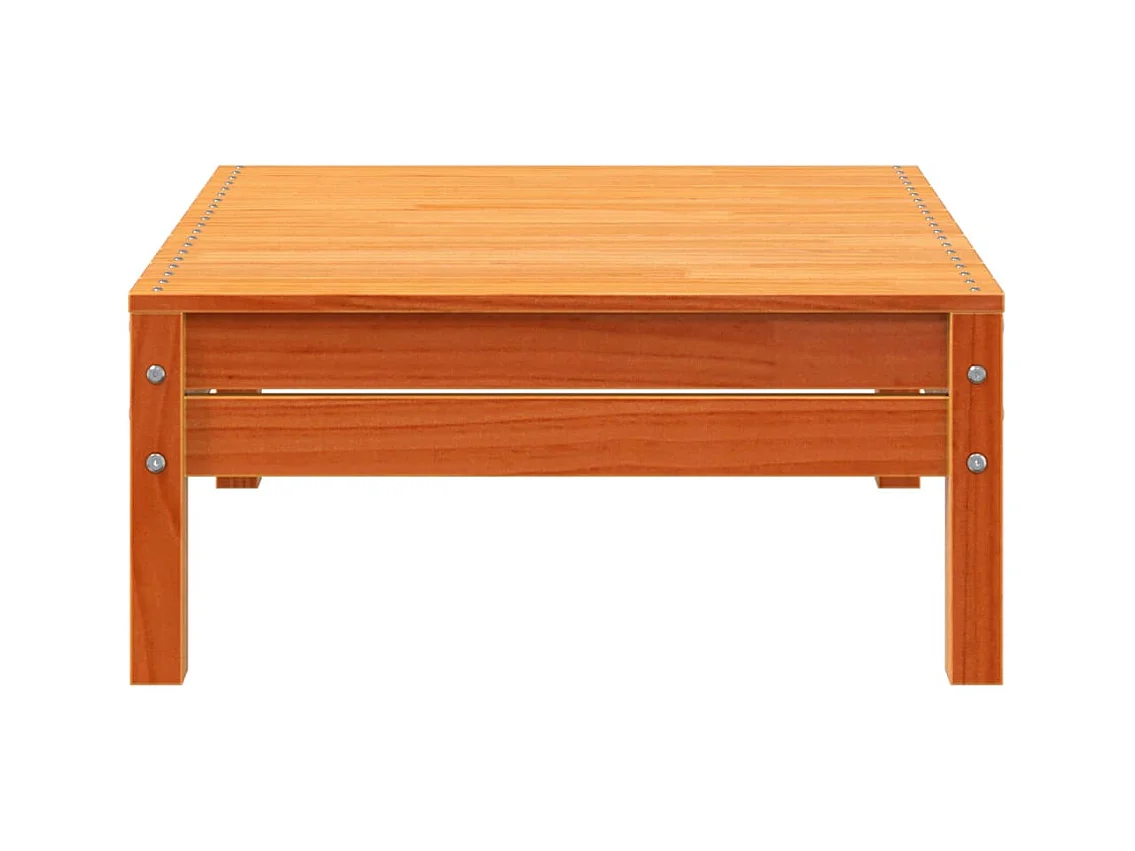 Lenny  Tuinvoetenbank massief grenenhout wasbruin