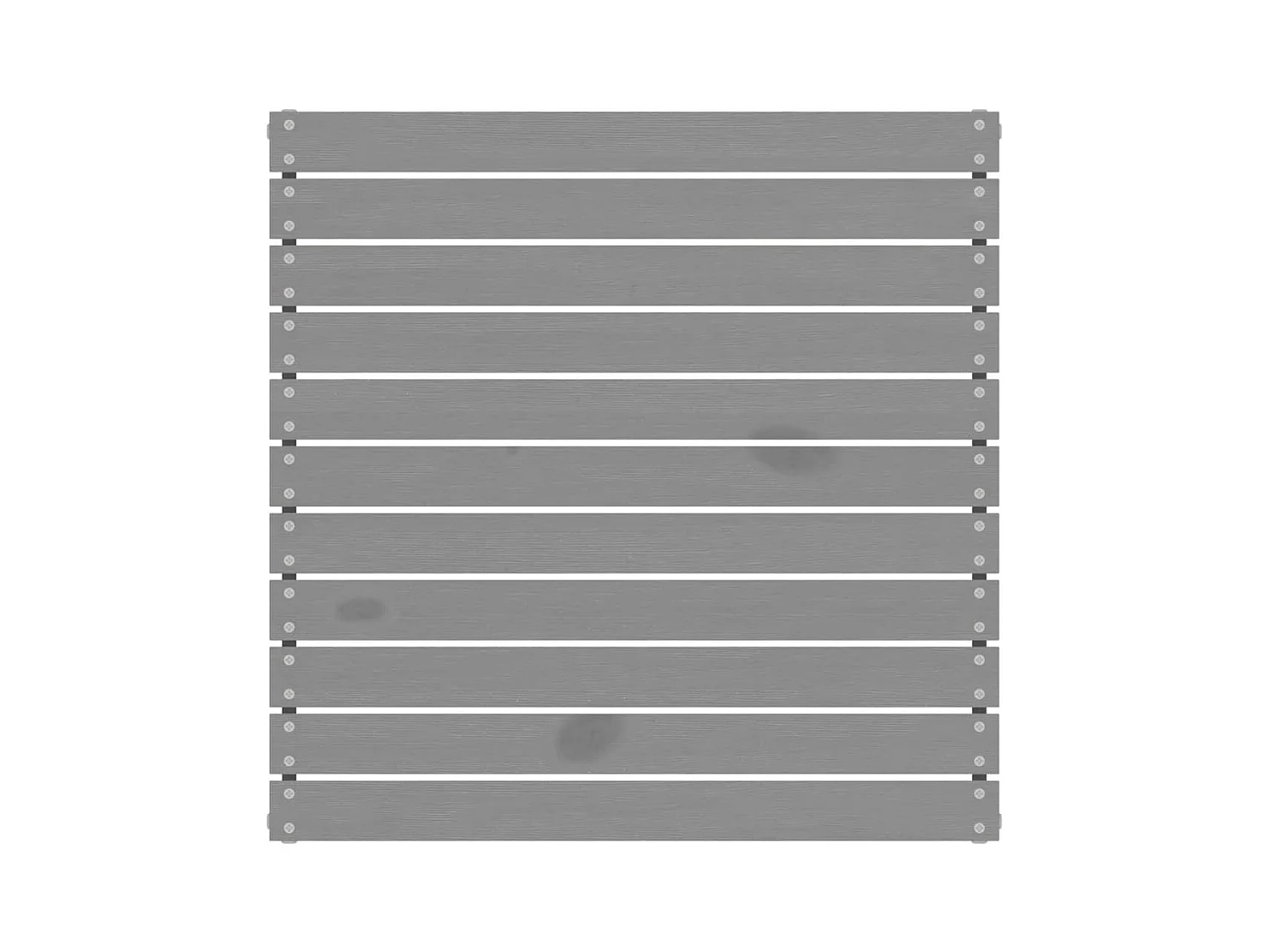 Lenny  Tuinvoetenbank massief grenenhout grijs