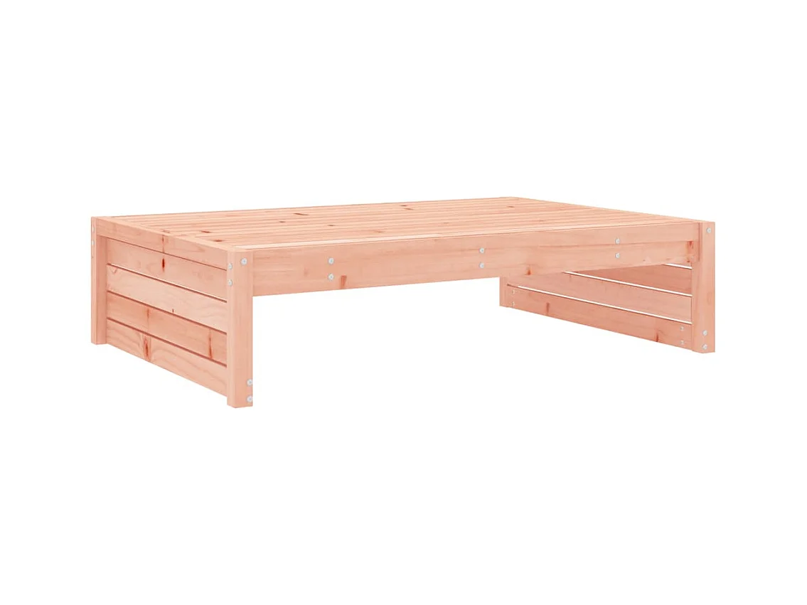 Anne-Camille  Taburete de jardín madera maciza de abeto Douglas 120x80 cm