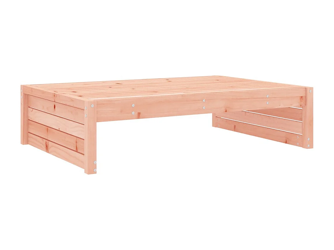 Anne-Camille  Taburete de jardín madera maciza de abeto Douglas 120x80 cm